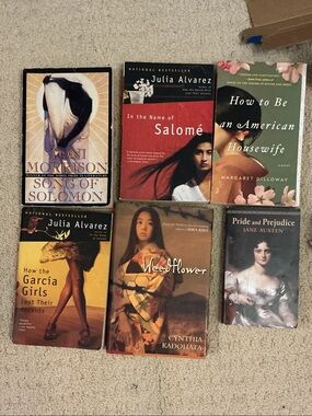 Classic & Contemporary Paperback Book Lot - Mixed Covers (6 Titles)